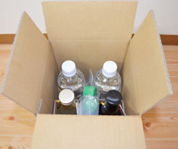 約10年前に届いた優光泉と炭酸水