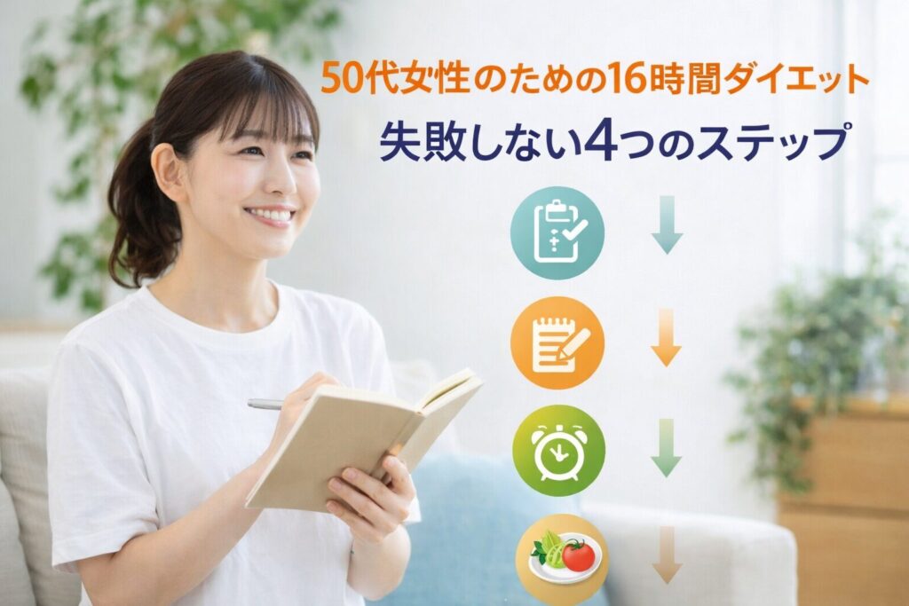 16時間ダイエット　失敗しない4つのステップ