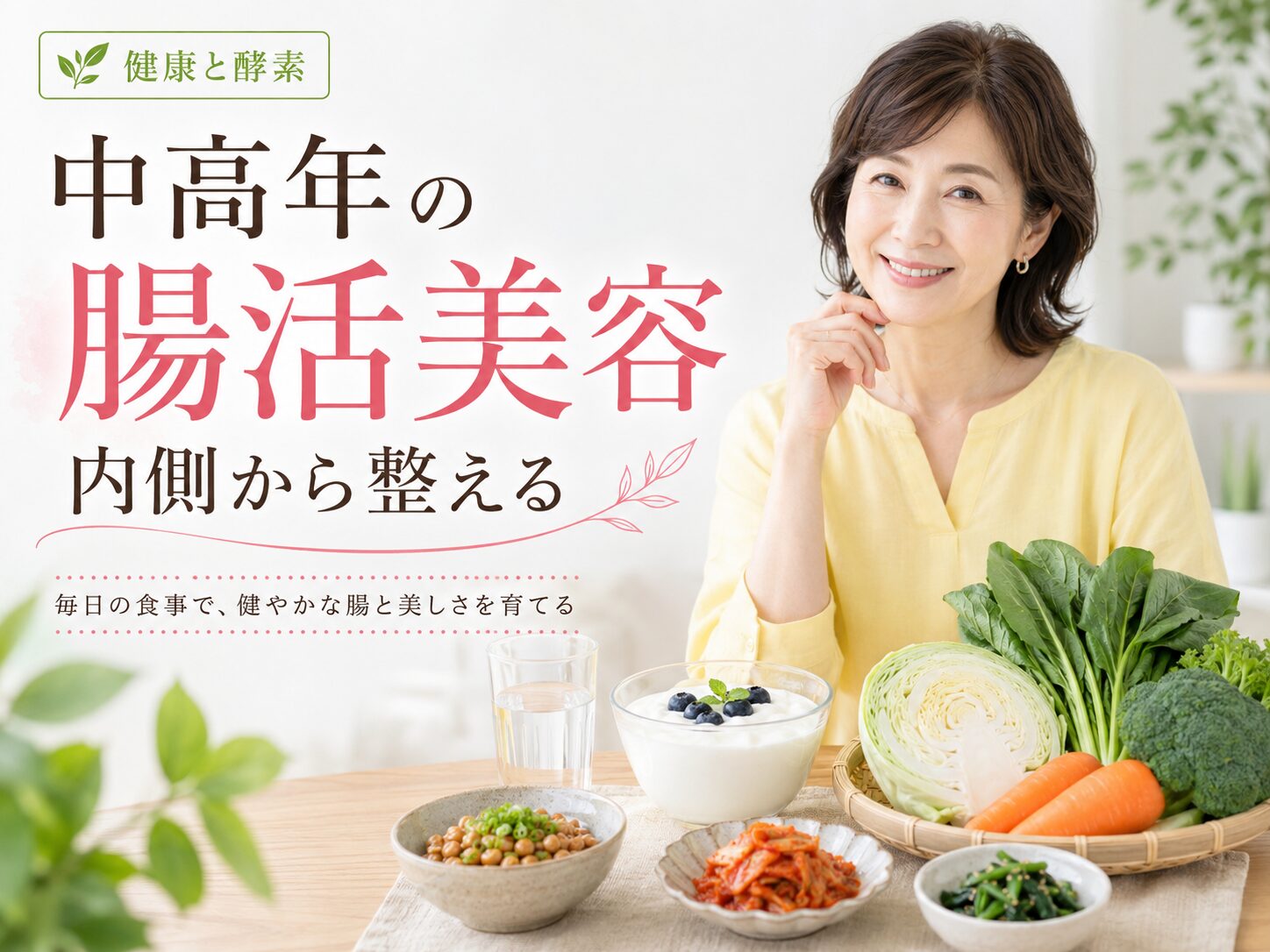 中高年の腸活美容