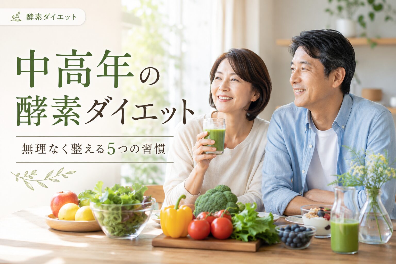 中高年 酵素ダイエット