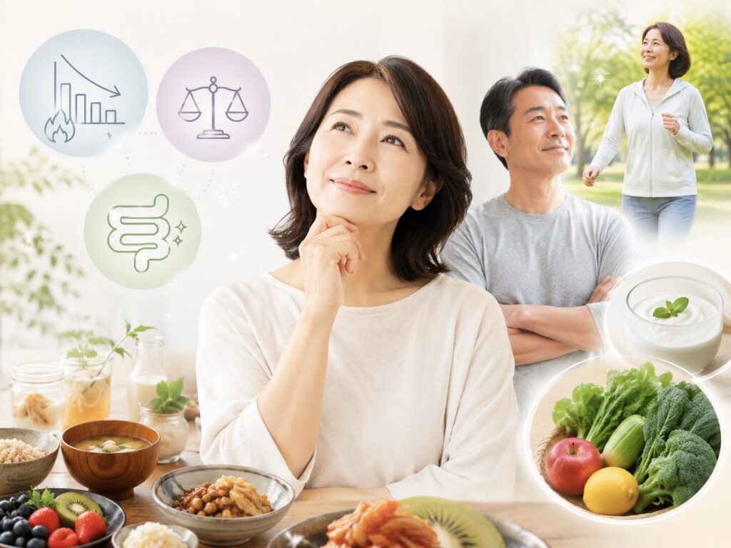 健康的なライフスタイルと食事こそが酵素ダイエット