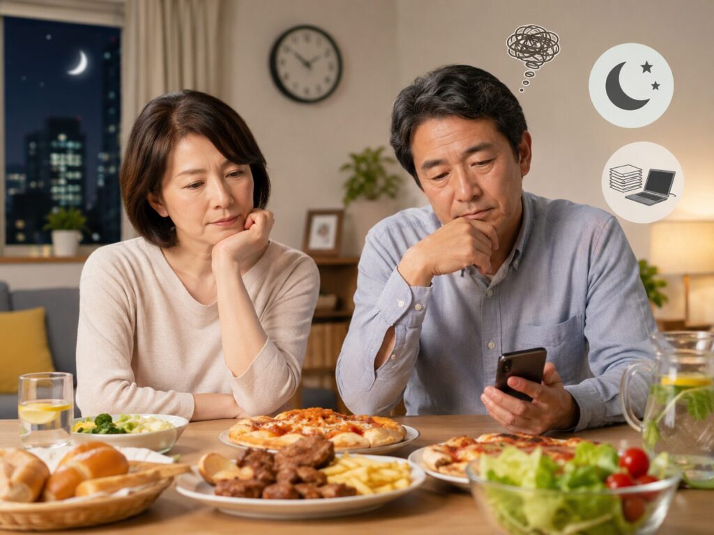 酵素の再利用がうまくいかず、悩んでいる中高年夫妻