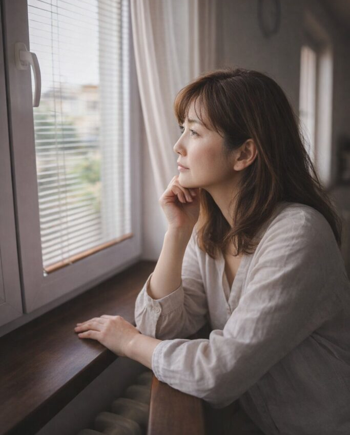 リバウンドして不安になる中高年女性