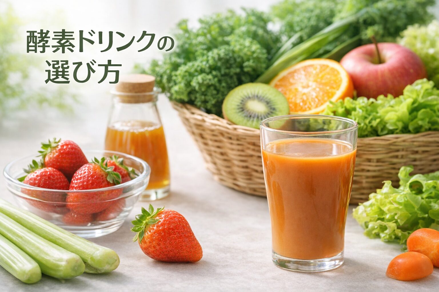 酵素ドリンクの選び方