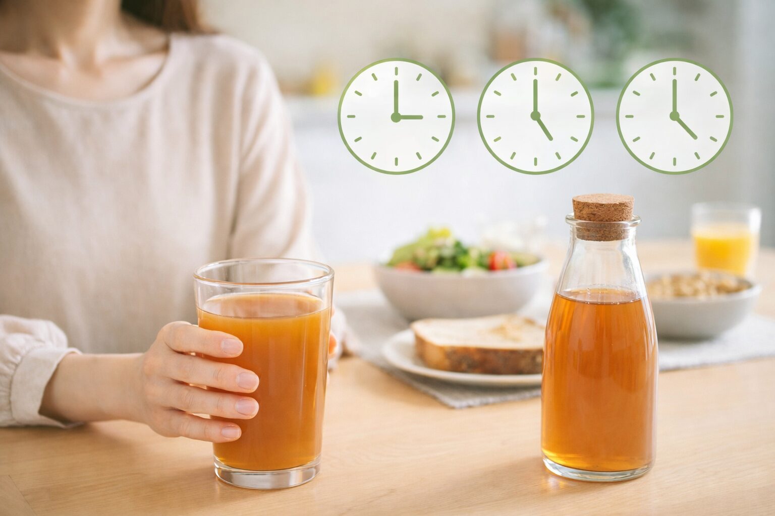 酵素ドリンクの効果的な飲み方