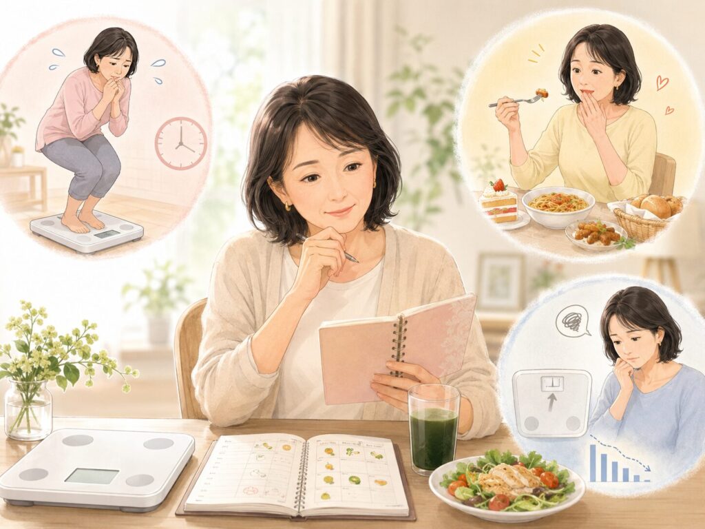 中高年の酵素ダイエットで痩せない理由|うまくいかない原因と見直しポイント 3 酵素のちから 痩せない中高年に多い3つのパターン