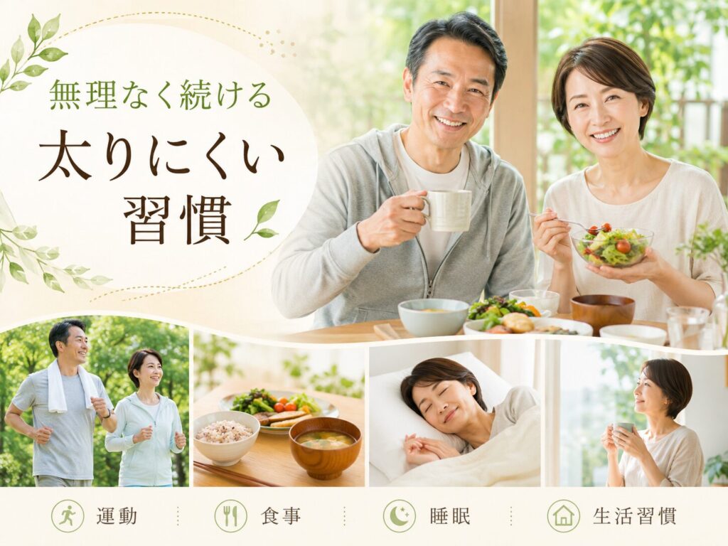 無理なく続ける健康習慣