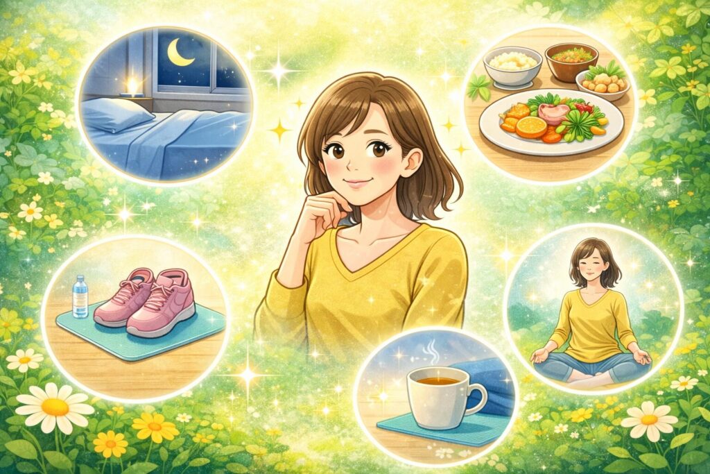 体調不調を整える生活習慣の基本