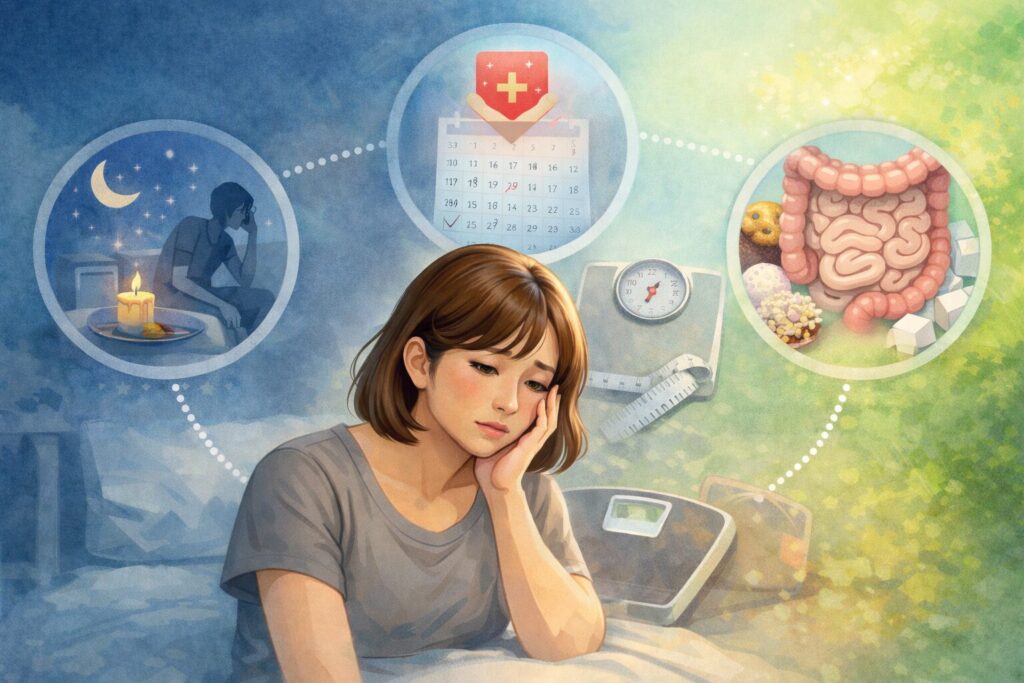 40代の酵素ダイエットが痩せないのは“やり方のズレ”|原因と正しい整え方 2 酵素のちから 酵素ダイエットで痩せない理由を考える40代女性