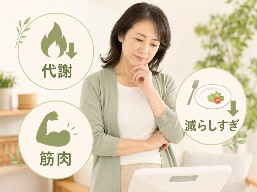 50代の酵素ダイエットで痩せない理由|頑張っているのに結果が出ない“本当の原因”と整え方 3 酵素のちから 酵素ダイエットで痩せない理由を考えている50代女性