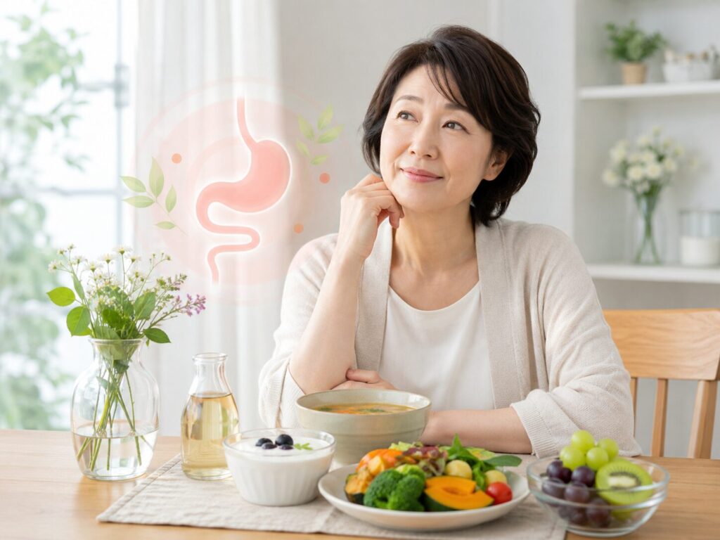 健康的な朝食のひととき