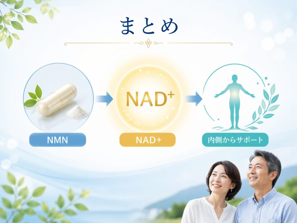 NAD+は補酵素を支える成分