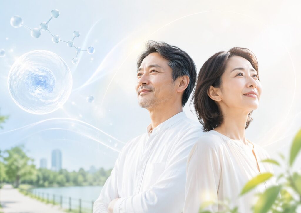 NMNとは?期待される働きをわかりやすく解説|初心者向けに基本から紹介 5 酵素のちから NMNが40代・50代で注目されている