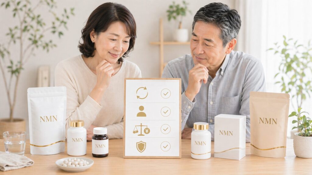 NMNサプリを選ぶ時に重視すること