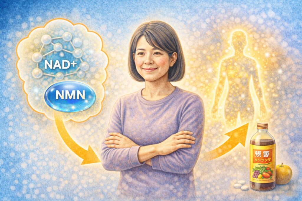 NMNが何かを理解した女性