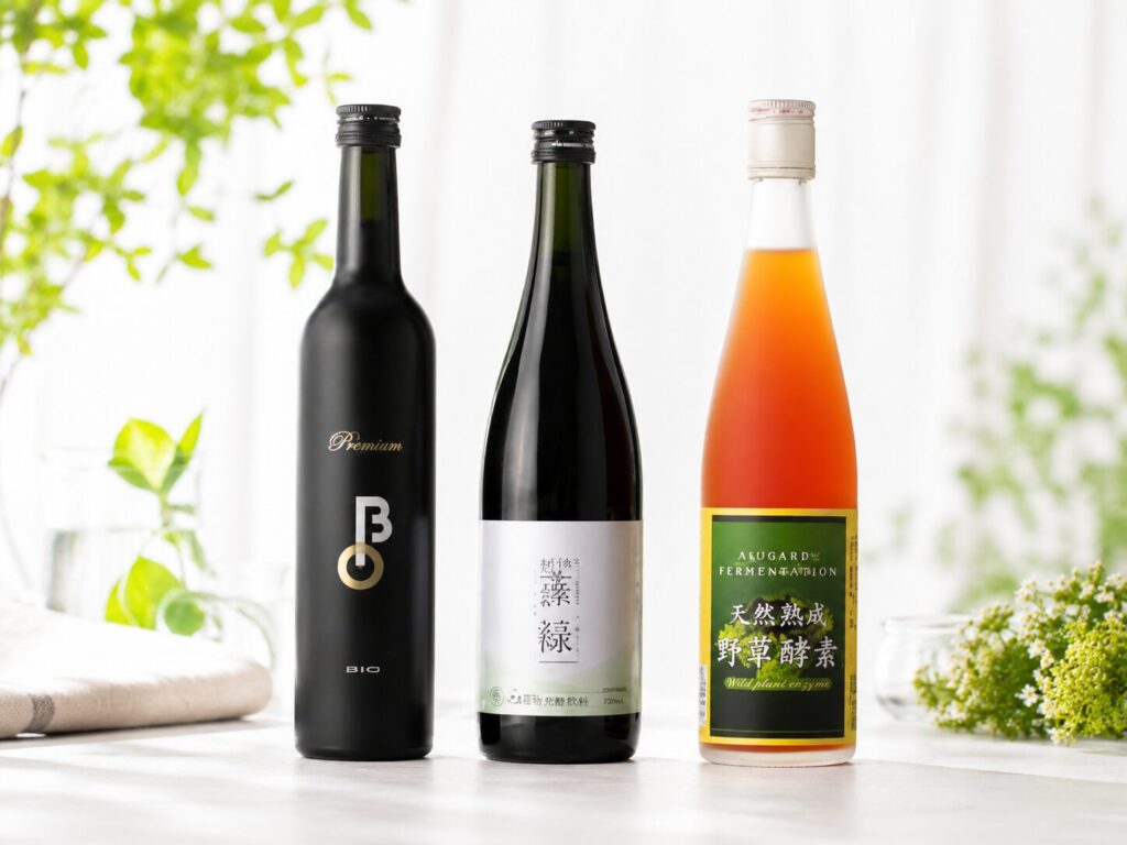 腸活におすすめの酵素ドリンク