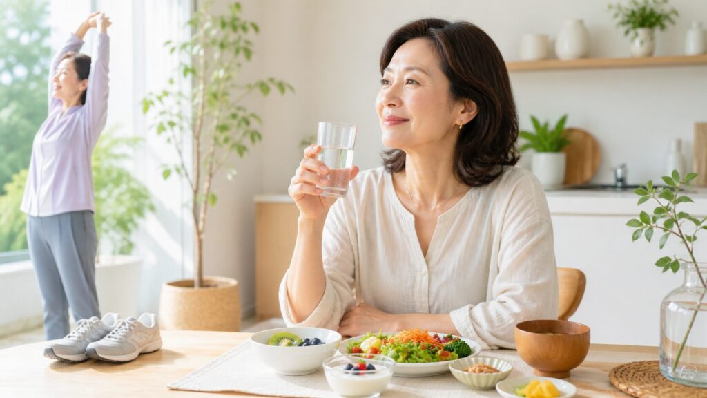 お通じで悩む中高年が見直したい生活習慣