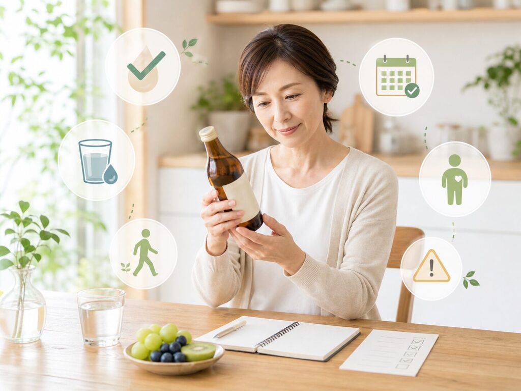 酵素ドリンクを続けるときの注意点