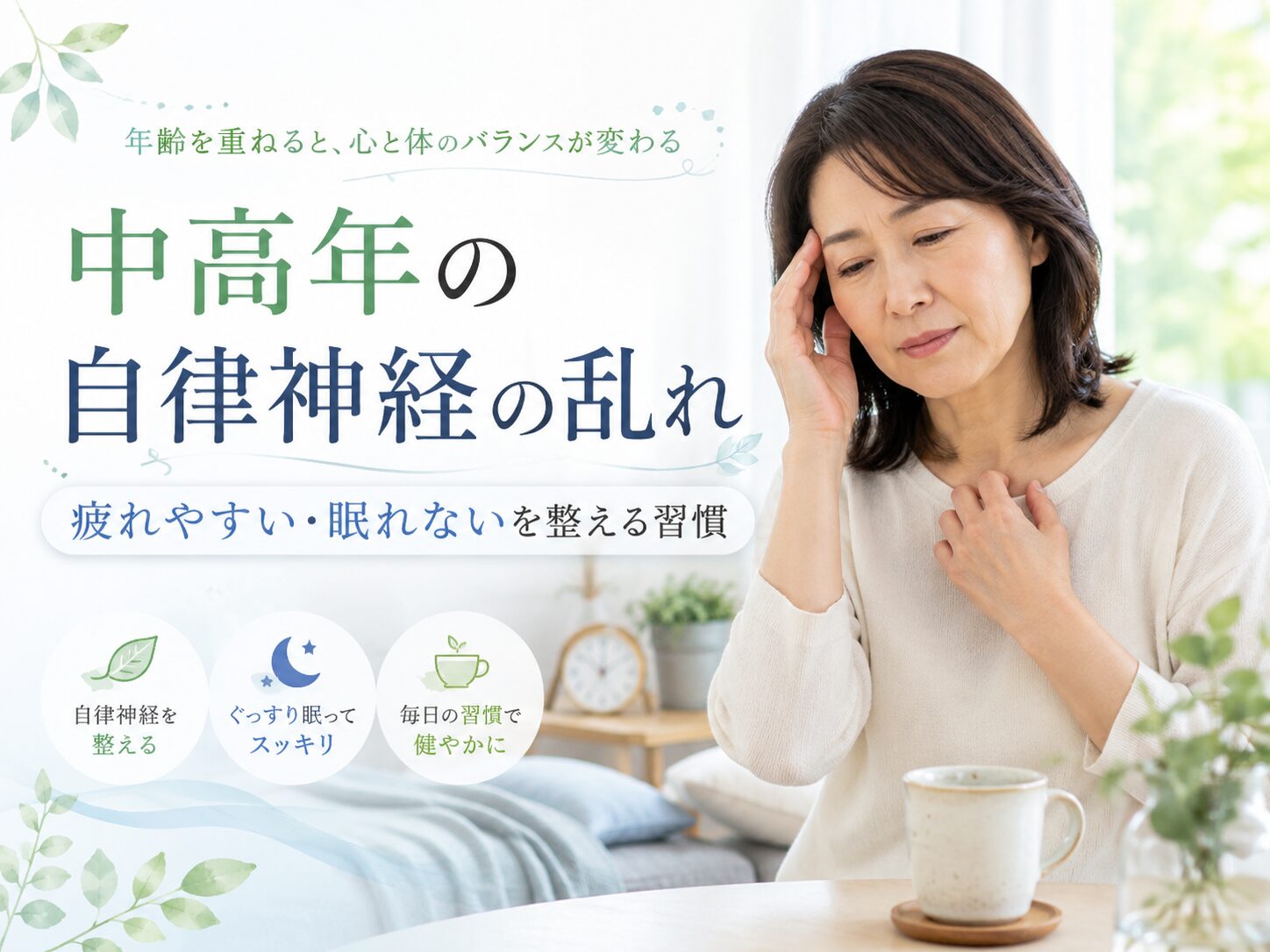 中高年 自律神経 乱れ