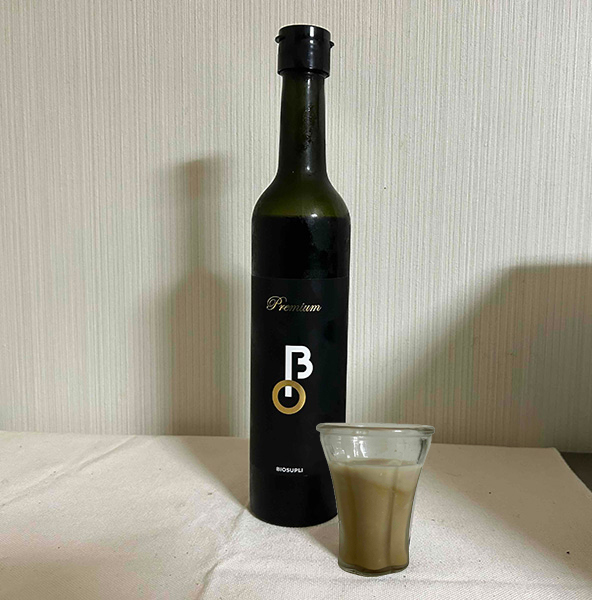 酵素ドリンクのおいしい飲み方|水・炭酸水・牛乳・豆乳で4商品を飲み比べ 5 酵素のちから Premium BIO